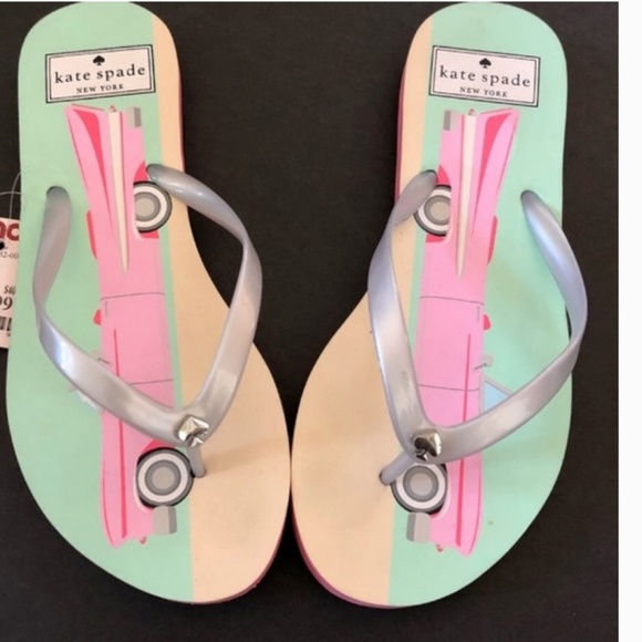 Kate spade flip flops sandals 6 new in box - Picture 1 of 4